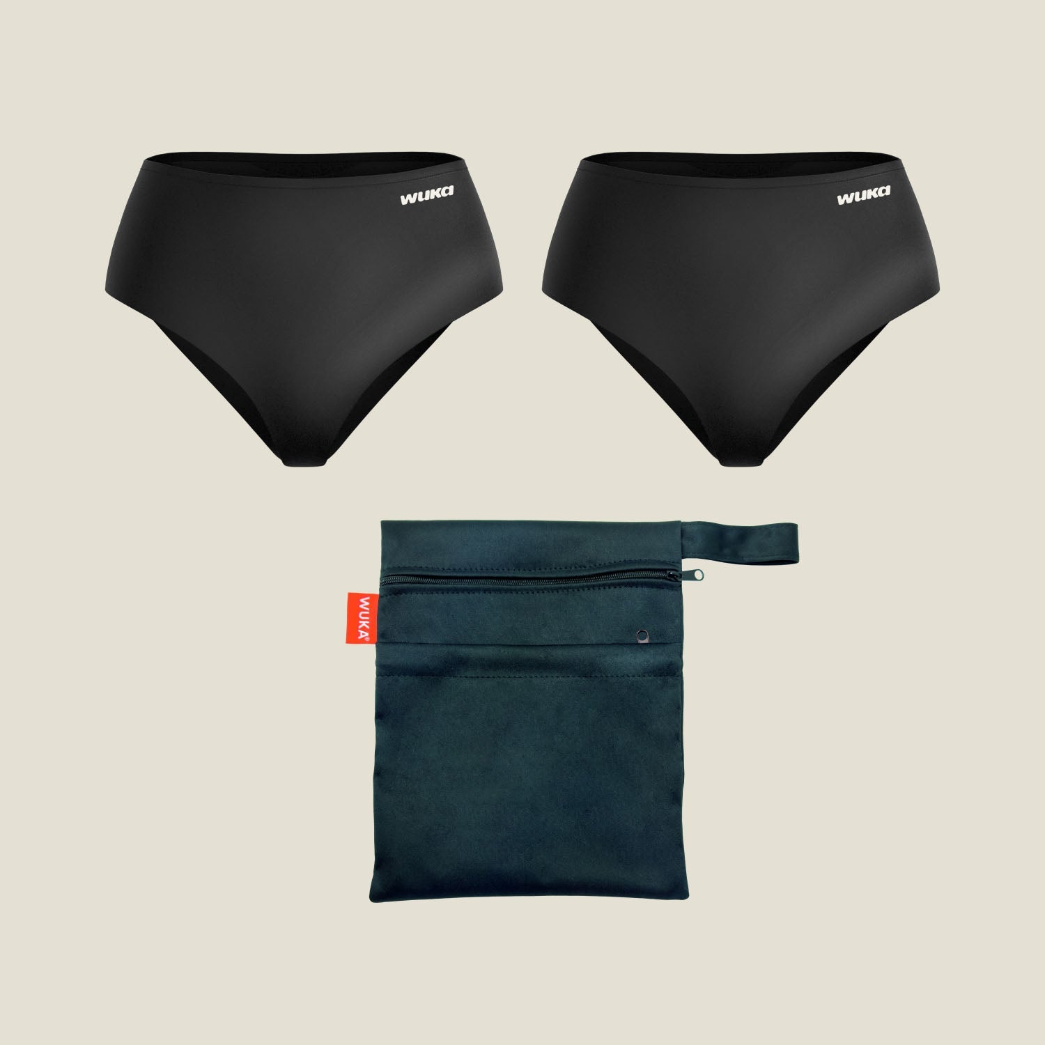 Teen Period Proof Sleep Set – includes leak-proof, super absorbent period underwear and a discreet waterproof bag, designed for overnight protection, comfort, and confidence during menstruation.