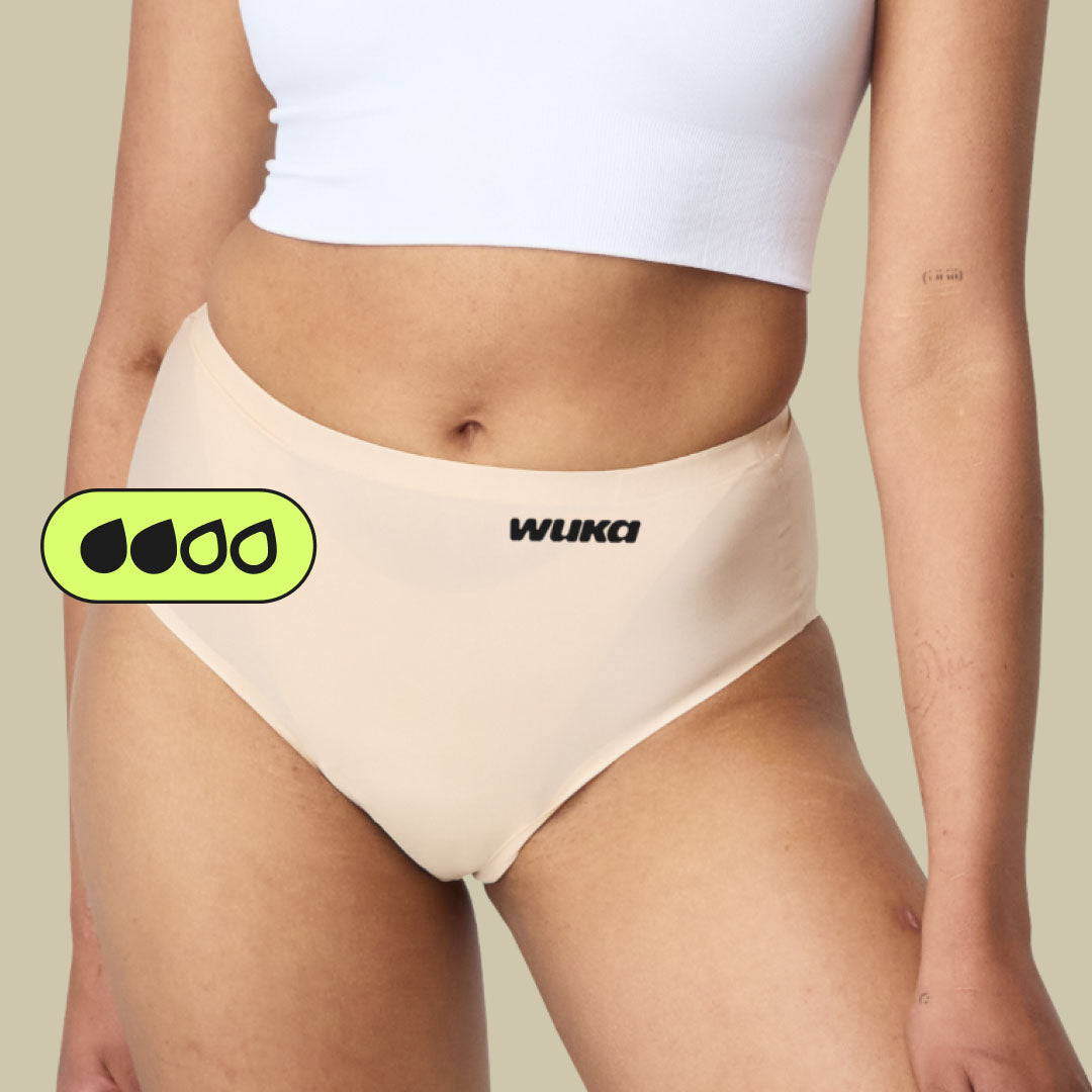 Shop WUKA Light Flow Period Pants – designed for spotting or the lighter days of your period. Comfortable, eco-friendly and leak-proof protection with minimal bulk.