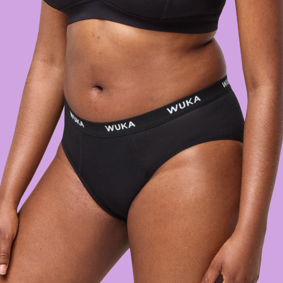 Shop WUKA Ultimate™ Period Pants – our original, best-selling collection offering superior comfort, leak-proof protection and sustainable materials. Available in multiple styles and absorbencies for reliable period care, day or night.